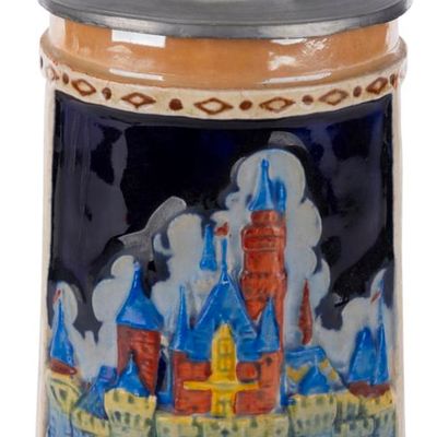 A Rare Early Disneyland Souvenir German Stein.