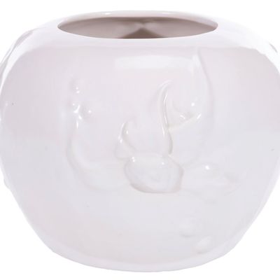 A "Fantasia" Vernon Kilns Goldfish Bowl-Style Vase.