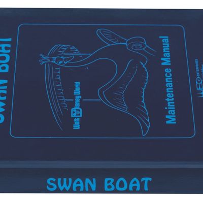 A Walt Disney World Swan Boats Maintenance Manual.