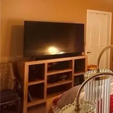 55" TV and TV stand