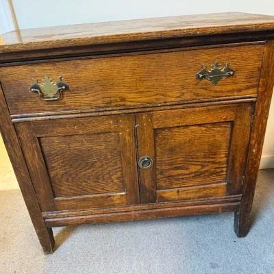 Vintage Cabinet, Small And Functional