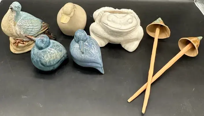 Feathered Friends & Frog 