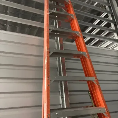 Werner Fiberglass 12’ Ladder - Orange