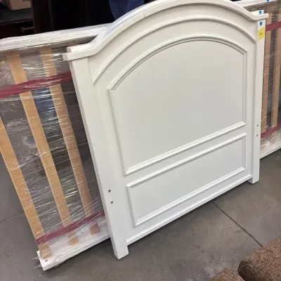Two White Twin Beds - Frames, Slats, Headboards, Footboards, Mattresses, Traditional 