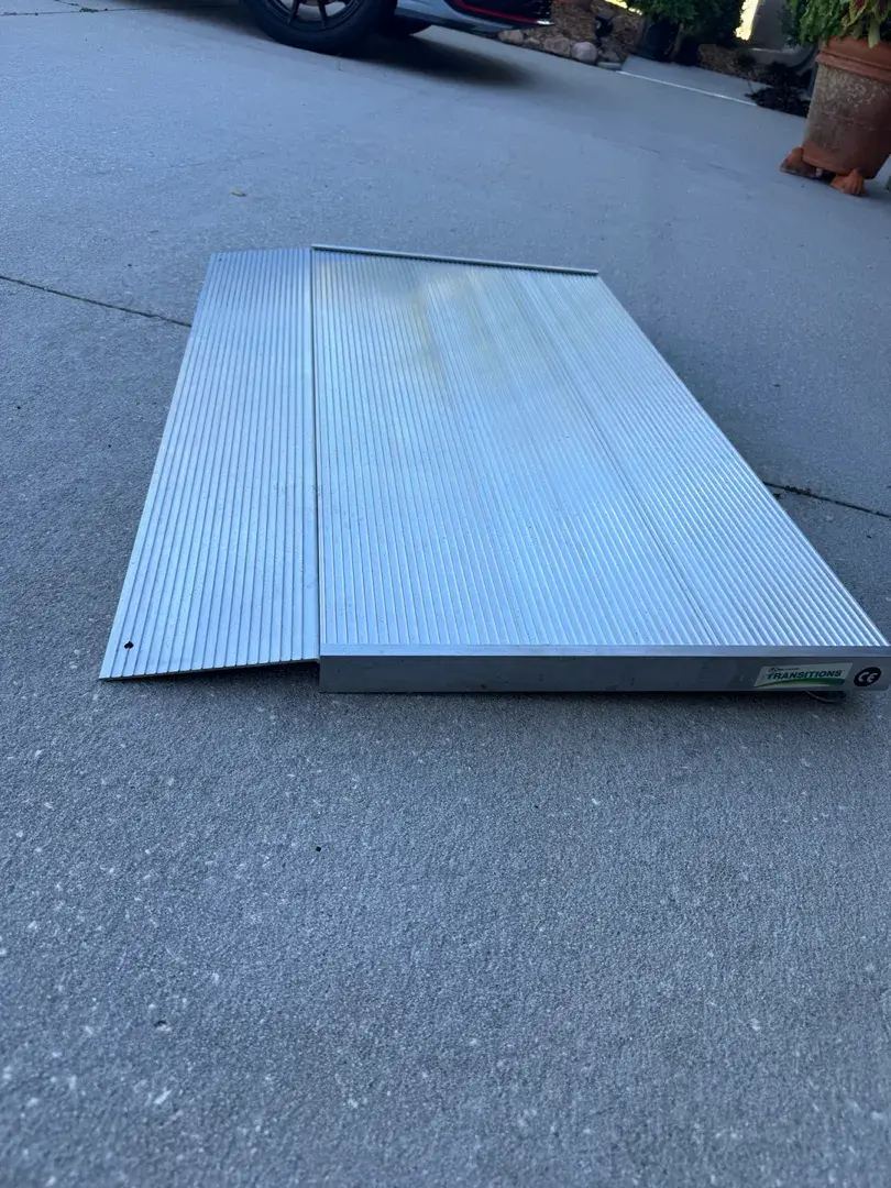EZ-ACCESS Transitions Heavy-Duty Aluminum Threshold Ramp – 36” Wide