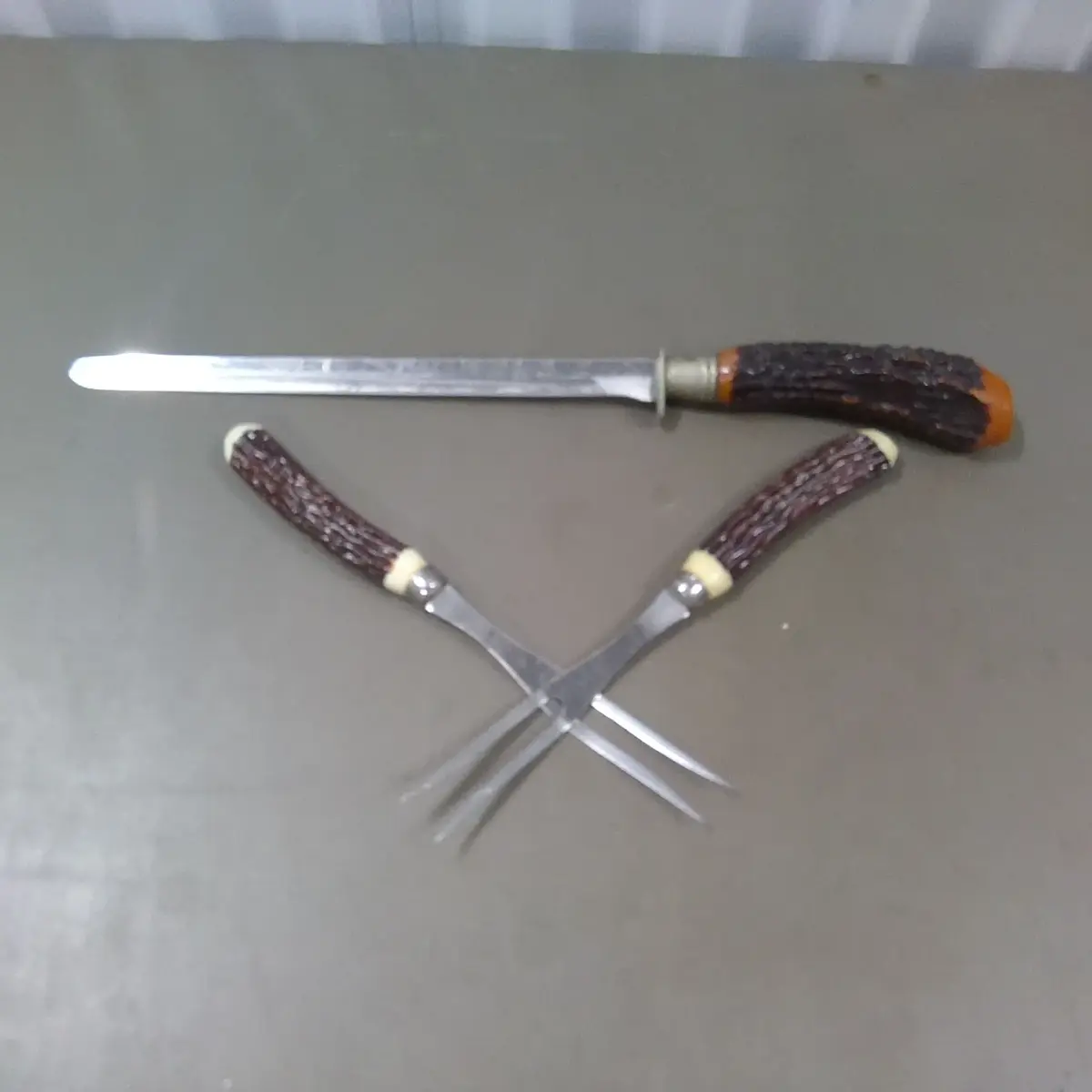 Faux Antler Serving Ware