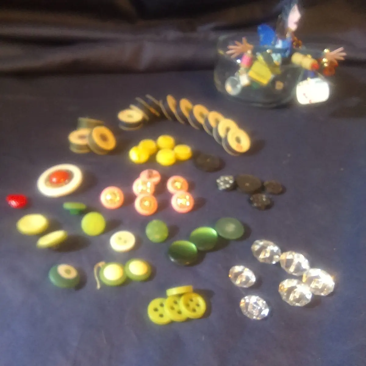 Extra Fancy Buttons & Crafty Grandma By Rossi