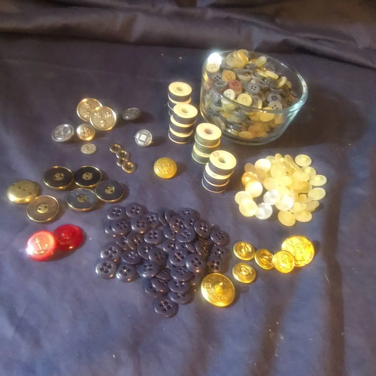 Fancy Loose Buttons And More Bobbins #2