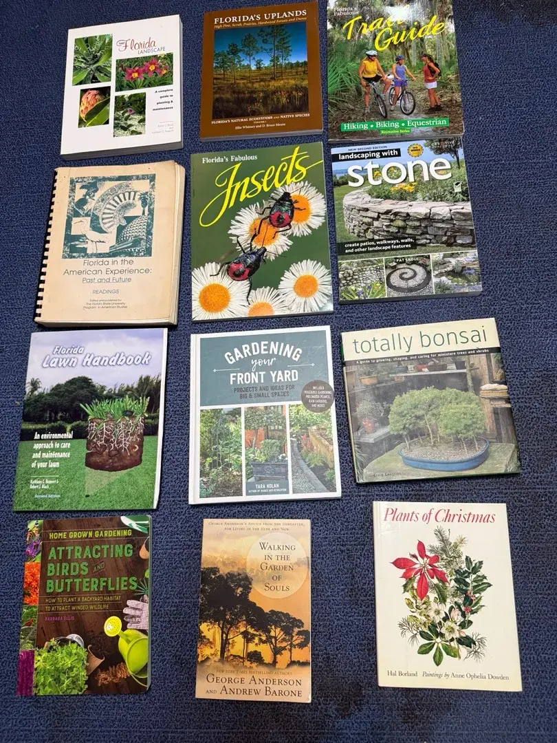 Florida Gardening, Native Plants & Wildlife Reference Library – 12 Books