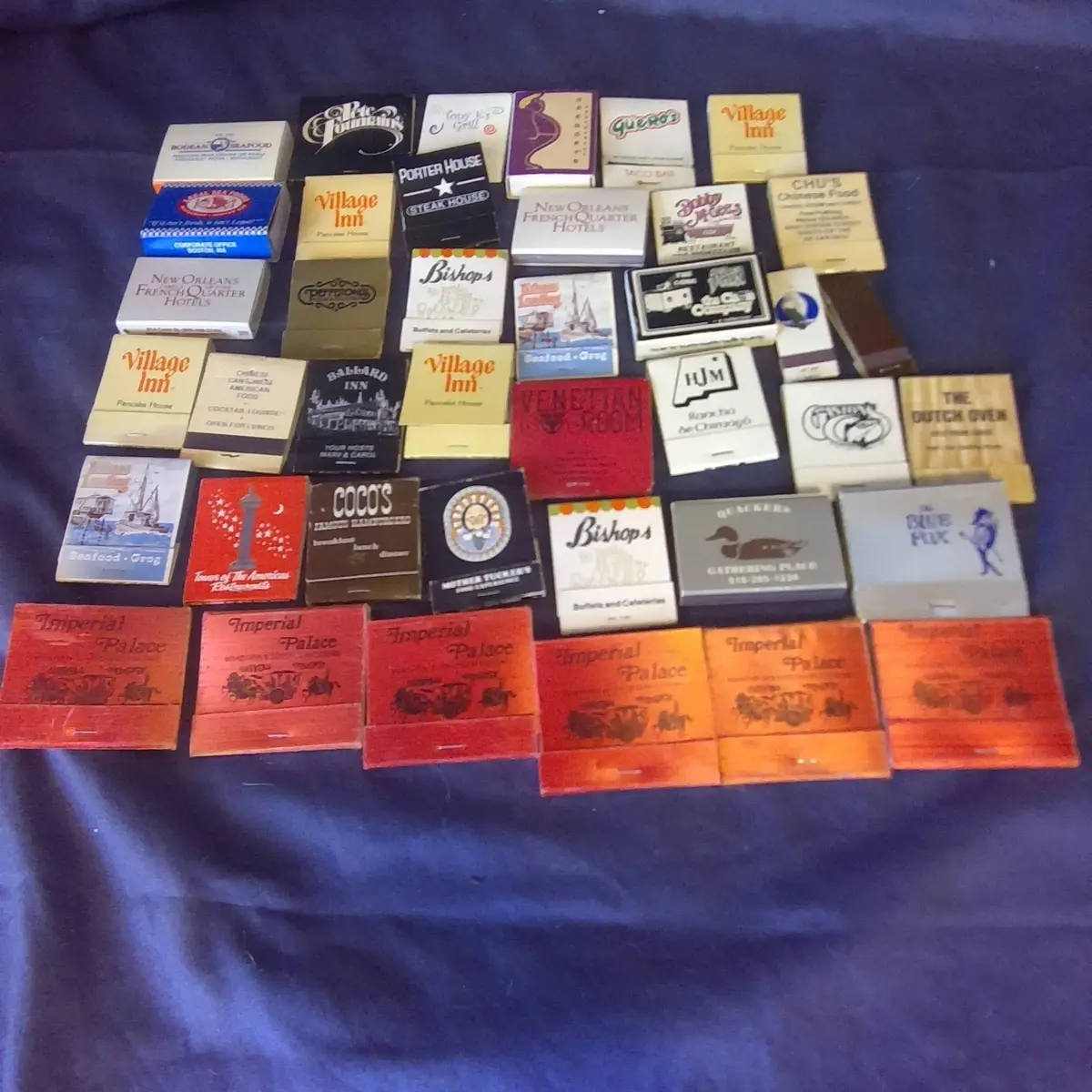 Matches -Restaurants- Few From New Orleans