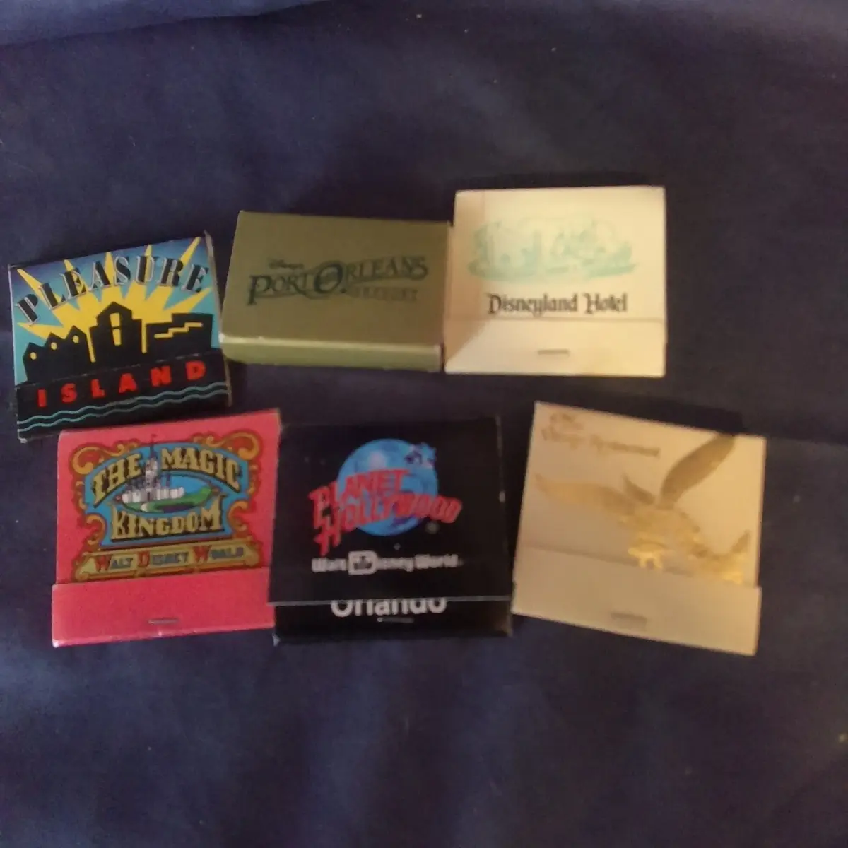 Matchboxes/Books From  Disney