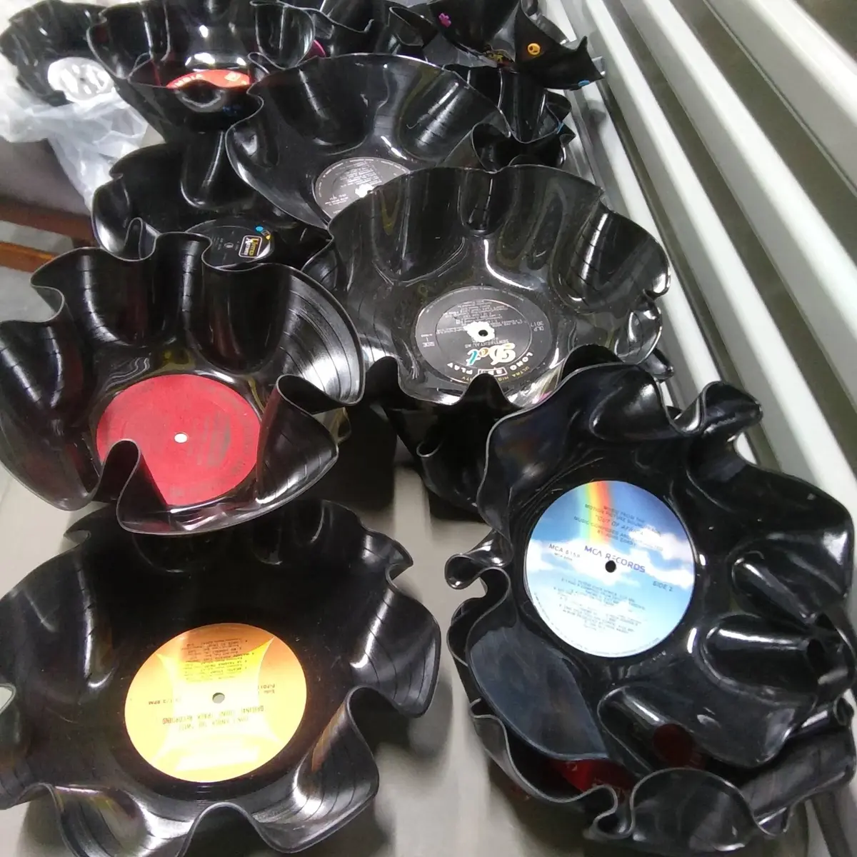 Wavy Vinyl Decorations