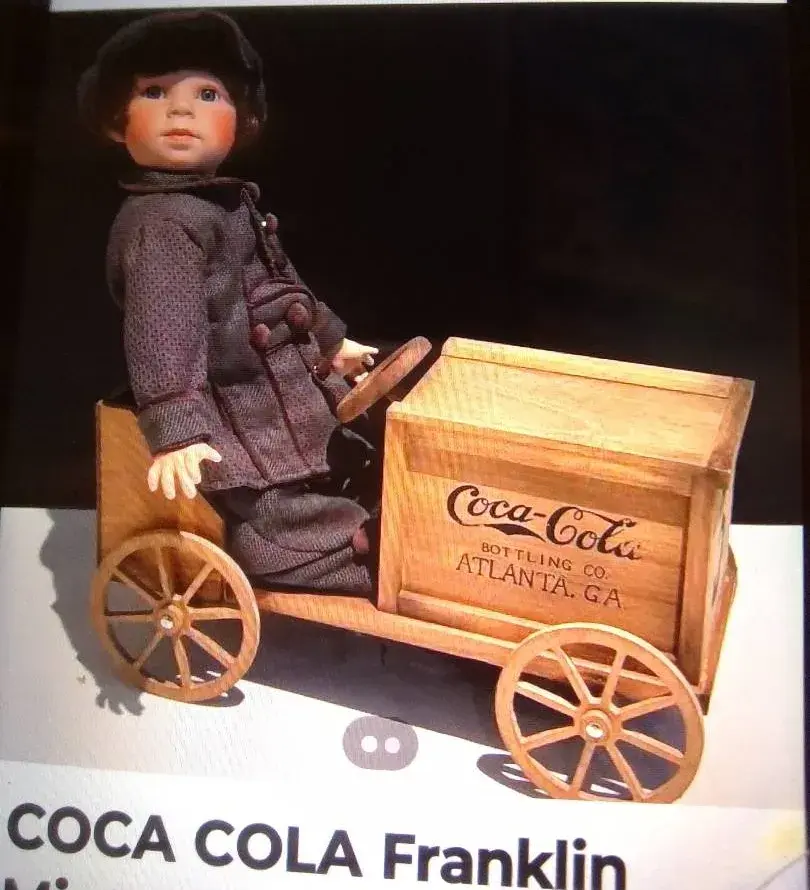 Kirby Coca-Cola Doll & Soap Box Car