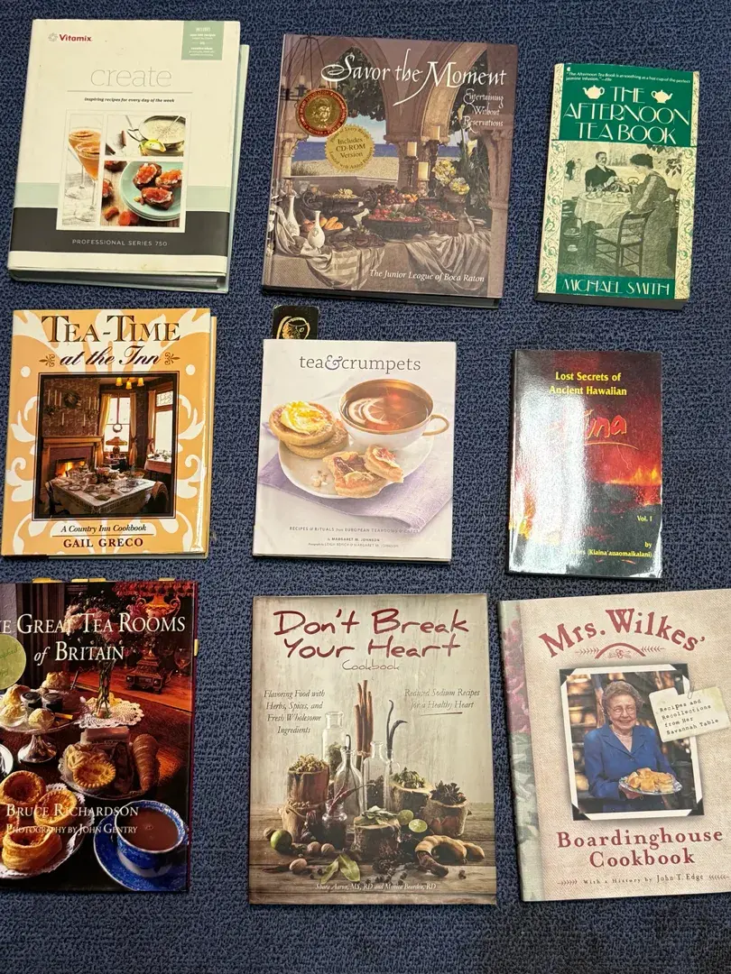 Tea Time, Entertaining & Southern Hospitality Cookbook Collection – 9 Books