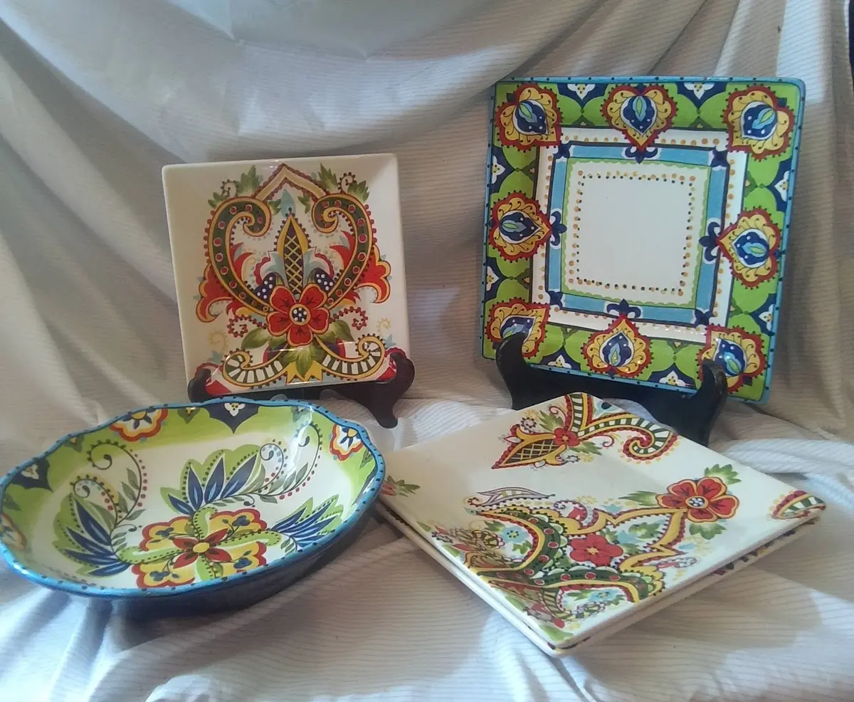 Hand-painted Dinner For 2