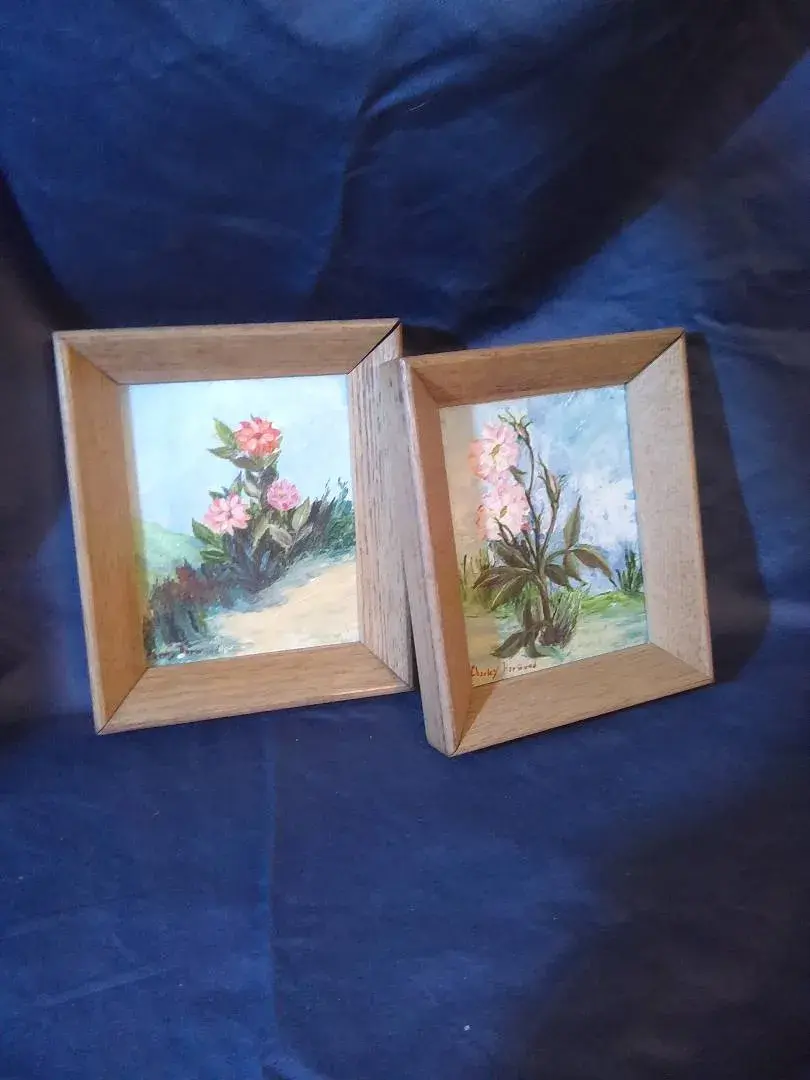 Miniature Flower Oil? Paintings