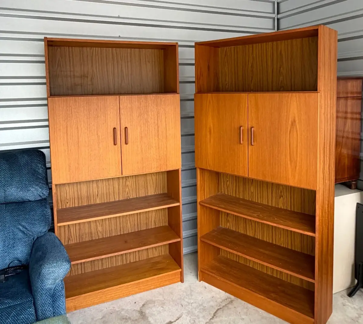 Mid-century Danish modern bookcase