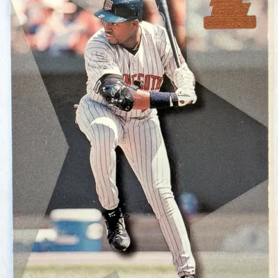 1999 Topps Stars David Ortiz baseball card, featuring him in a Minnesota Twins uniform.