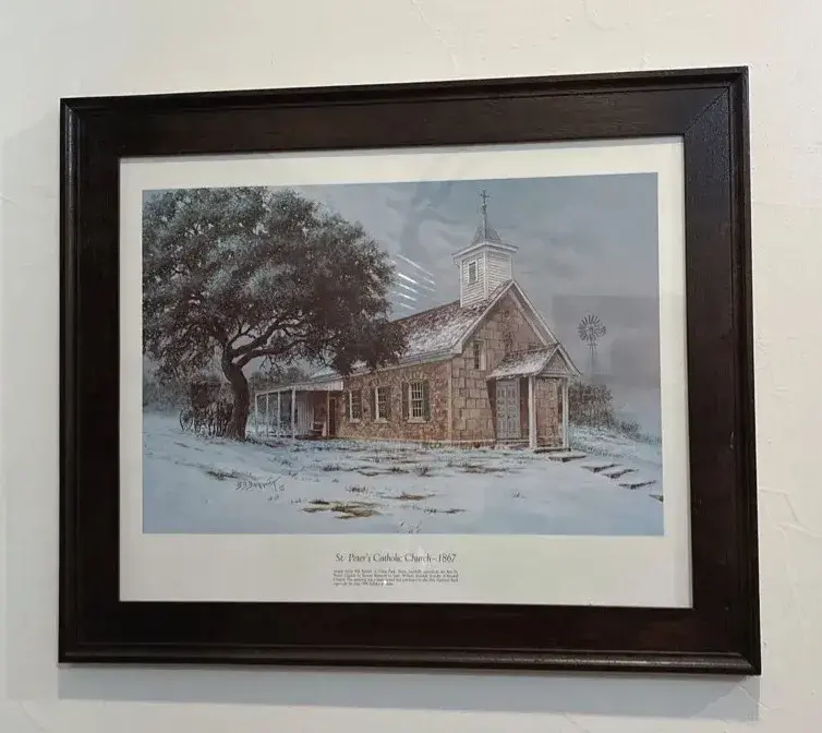 Bill Barrick Artist Boerne St. Peter’s Catholic Church-1867