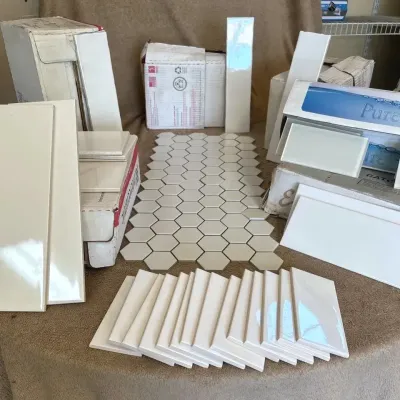 Ceramic White Tiles