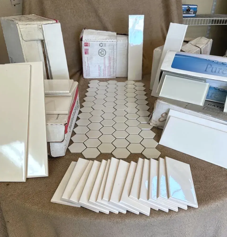 Ceramic White Tiles