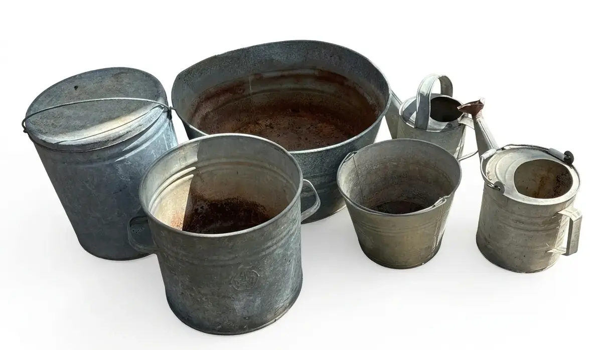 Rustic Galvanized Lot
