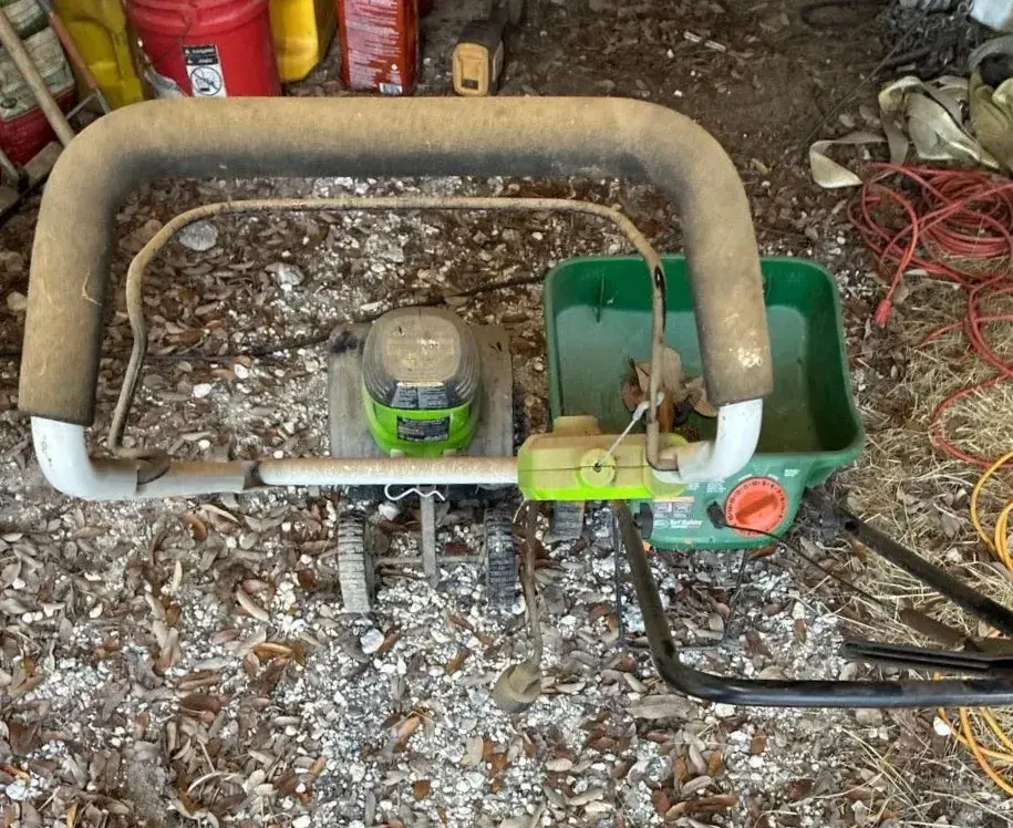 Green Works Electric Tiller And More