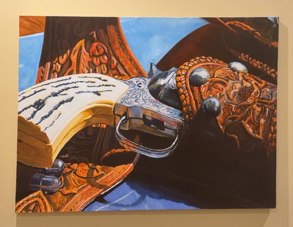 Roy Rogers ' Got Nuthin On Me Oil Painting By Andrea Alvin