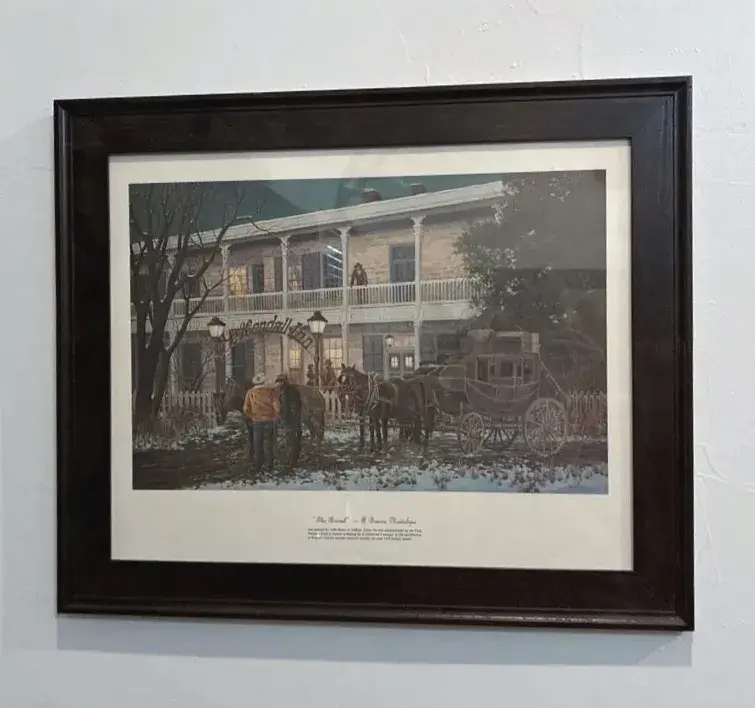 Jodie Boren Artist Borne’s Ye Kendall Inn: “The Arrival”-A Boerne Nostalgia 