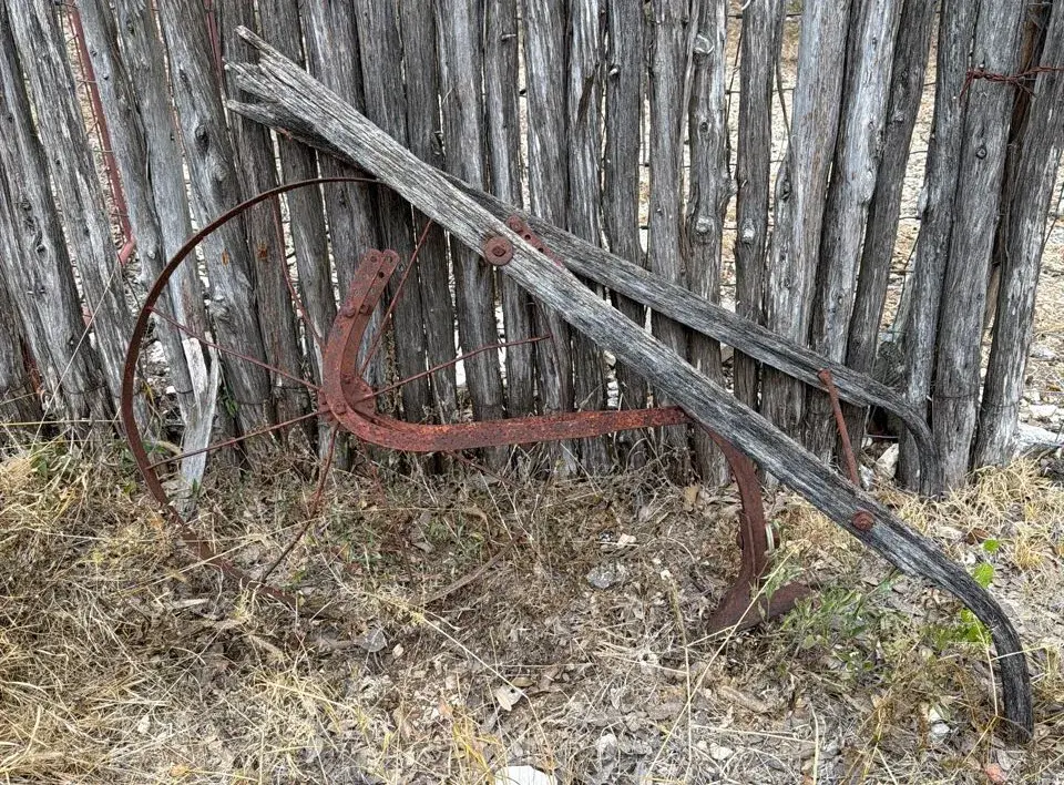 Antique Horse-Drawn Walking Cultivator / Farm Plow – Rustic Ranch Décor