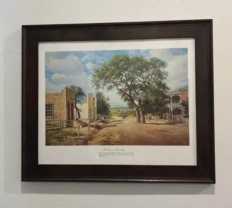 Bill Barrick Artist:Boerne’s South Main Street “A Time To Remember”