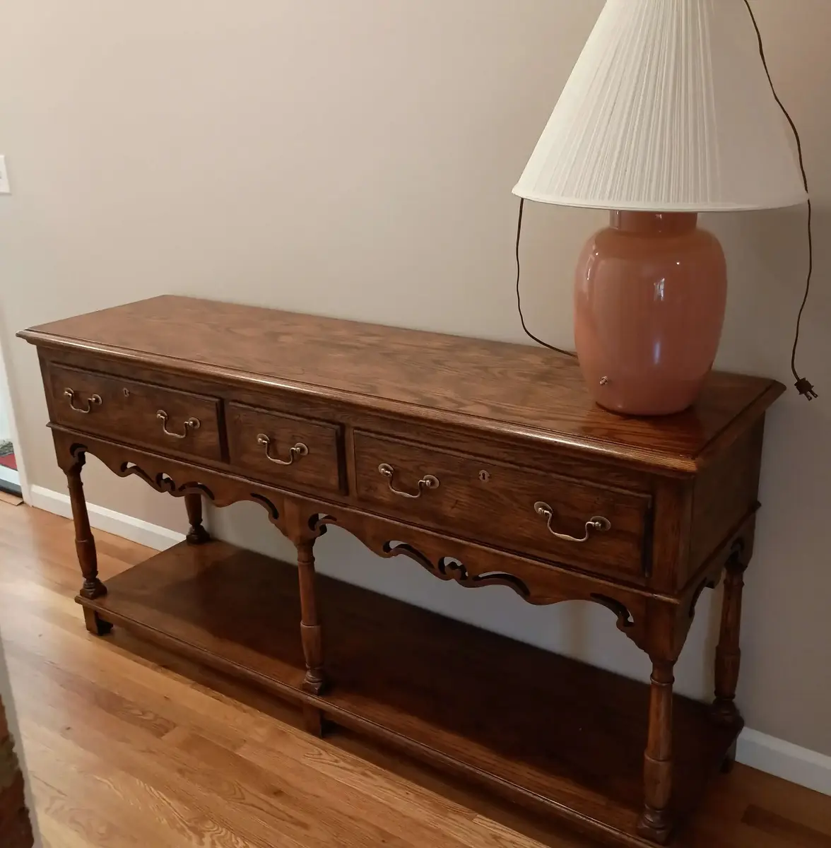 Stunning Scrollwork Buffet Table, Plus!