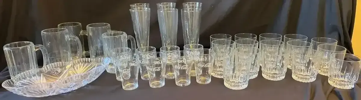 So Much Glass You'll Feel Like You've Inherited A Glass Factory!