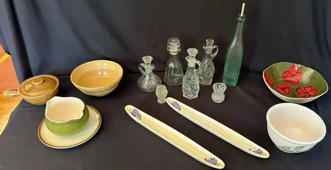 Classy Cruets And A Bounty Of Bowls!