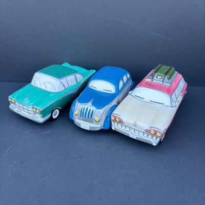 LOT 78: Dept 56 Accessories w/Original Boxes: Holiday Deliveries, Busy Sidewalks, Classic Cars, Santa & Mrs. Claus, All Around the Town