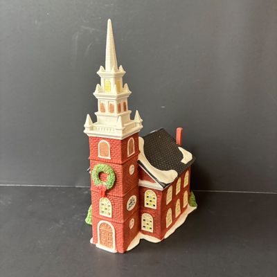 LOT 150: Dept 56 New England Series Sleepy Hollow & Old North Church