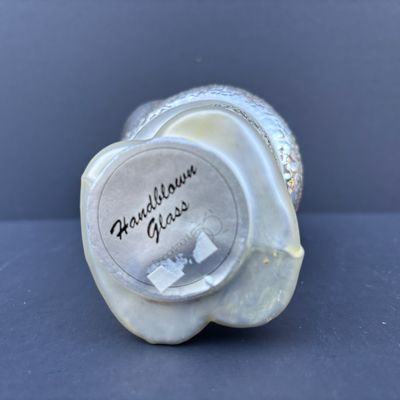 LOT 73: Dept 56 Hand Blown Mercury Glass Ornaments in Original Boxes