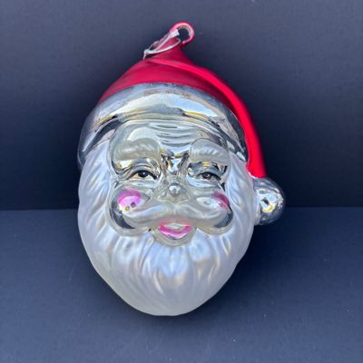 LOT 73: Dept 56 Hand Blown Mercury Glass Ornaments in Original Boxes