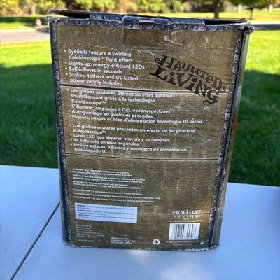 LOT 57: Halloween Inflatable Outdoor Lawn Decorations