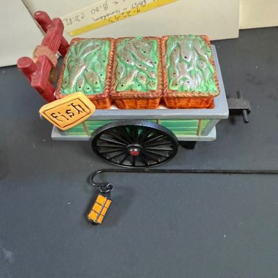 LOT 41: Dept 56 Holiday Accessories - Town Tinker, Cobbler & Clock Peddler, Buying Baker's Bread, Alpine Villagers, Chelsea...