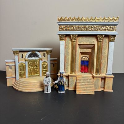 LOT 102: Dept 56 Little Town of Bethlehem Series: Herod's Temple