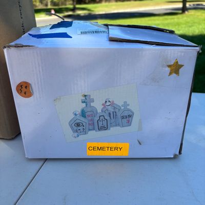 LOT 60: Halloween Inflatable Outdoor Lawn Decorations - 3pcs