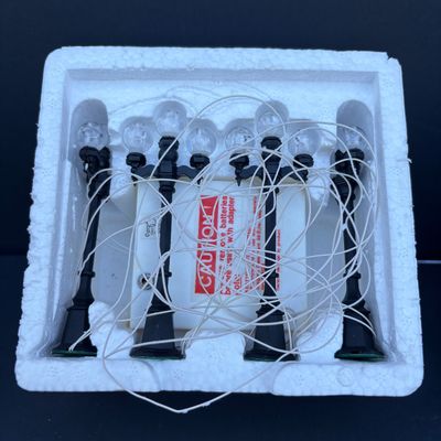 LOT 77: Dept 56 Accessories w/Original Boxes: Boulevard Lampposts, Busy Sidewalk, Tis the Season, Santa's Little Helpers, Sing a...