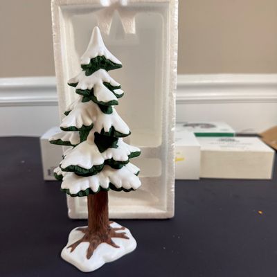 LOT 41: Dept 56 Holiday Accessories - Town Tinker, Cobbler & Clock Peddler, Buying Baker's Bread, Alpine Villagers, Chelsea...