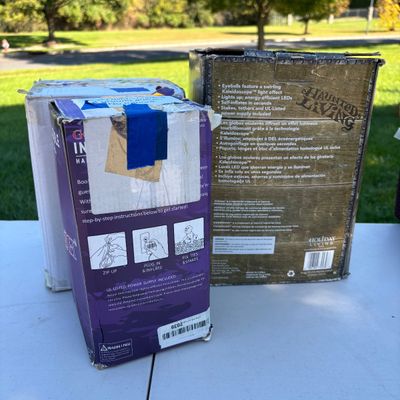 LOT 57: Halloween Inflatable Outdoor Lawn Decorations