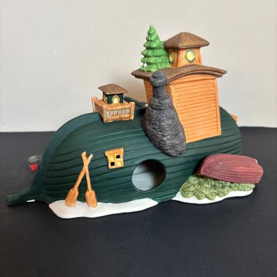LOT 90: Dept 56 Dickens Village Houses & Accessories w/Original Boxes: Violet & Chestnut Vendor & Carolers, Peggotty's...