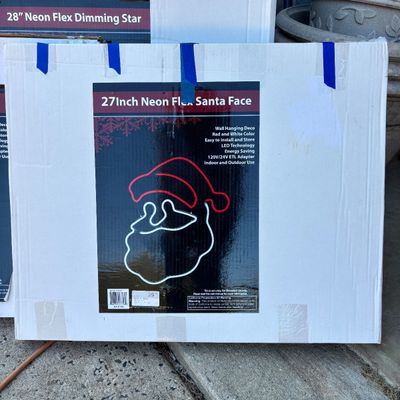 LOT 64: Neon Flex Indoor/Outdoor Wall Hanging Decorations