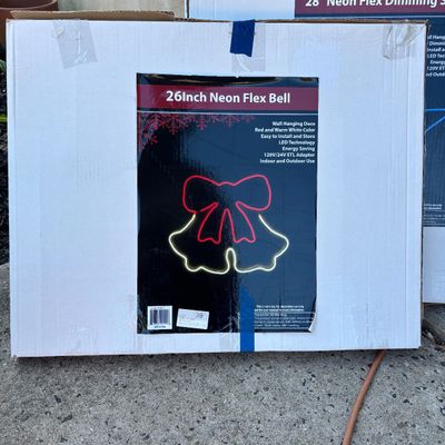 LOT 64: Neon Flex Indoor/Outdoor Wall Hanging Decorations