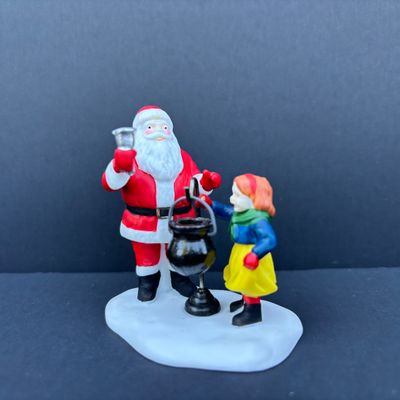 LOT 75: Dept 56 Accessories w/Original Boxes: Busy Sidewalks, Baker Elves, Tis the Season, Carolers on the Doorstep, Toymaker Elves * One...