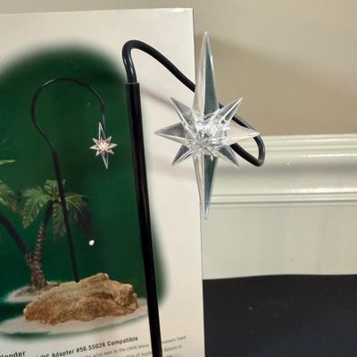 LOT 47: Dept 56 Little Town of Bethlehem- Star of Wonder Battery Operated Accessory